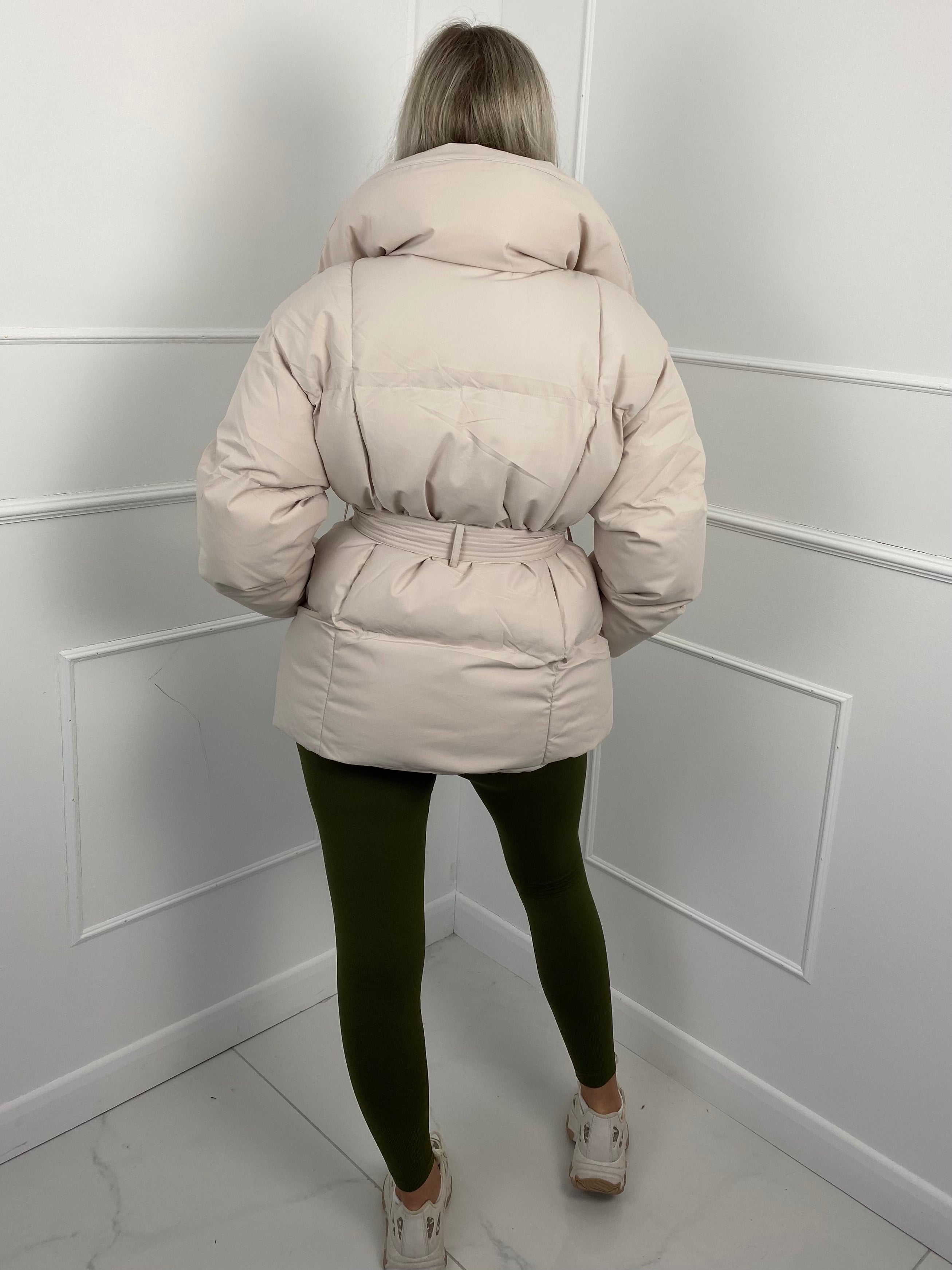 Jenna™ | Short Belted Puffer Jacket