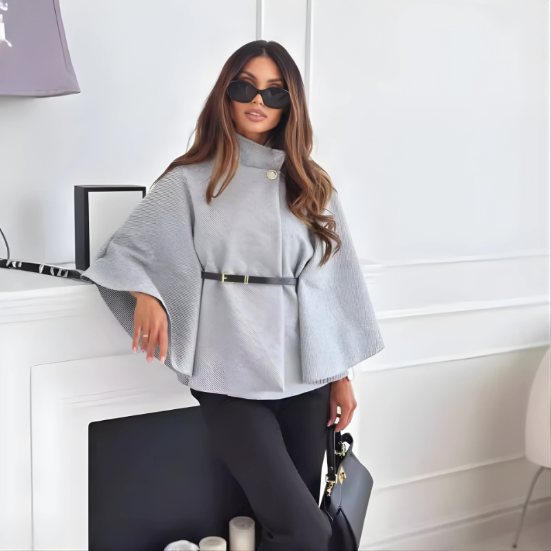 Keira™ | Elegant Belted Jacket