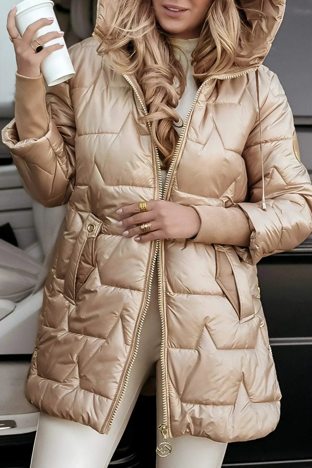 Eliza™ | Elegant Hooded Winter Coat